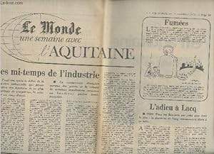 Imagen del vendedor de Le Monde, une semaine avec l'Aquitaine-18 Novembre 1976 - Page 21 a la venta por Le-Livre