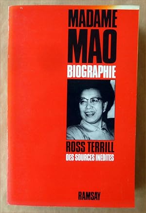 Imagen del vendedor de Madame Mao. Biographie. a la venta por librairie sciardet