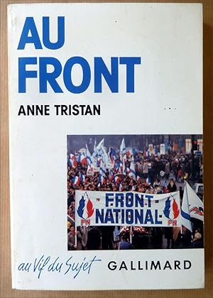 Seller image for Au Front. Au vif du sujet. for sale by librairie sciardet