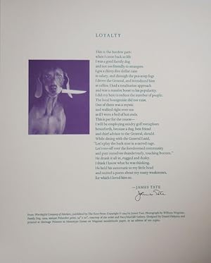 Loyalty (Signed Poetry Broadside)