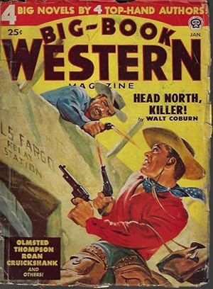 Imagen del vendedor de BIG-BOOK WESTERN Magazine: January, Jan. 1949 a la venta por Books from the Crypt