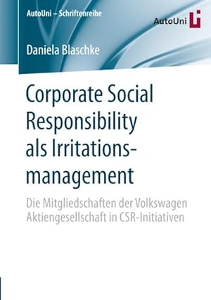 Seller image for Corporate Social Responsibility als Irritationsmanagement for sale by BuchWeltWeit Ludwig Meier e.K.