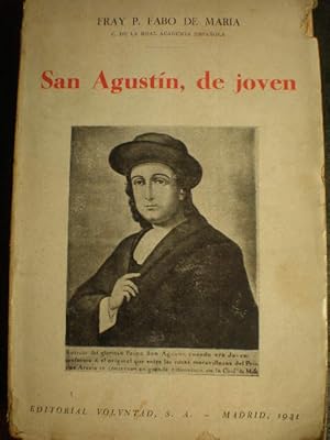 San Agustín, de joven