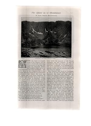 The Queen as a Mountaineer. The Strand Magazine 1898 Vol.XV