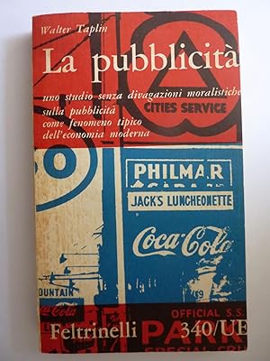 Seller image for LA PUBBLICITA' 340 / UE for sale by Historia, Regnum et Nobilia