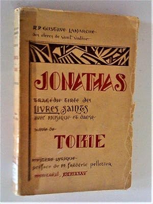 Imagen del vendedor de Jonathas: Tragdie tire des livres saints avec musique et danse; suivie de Tobie: Mystre lyrique a la venta por Claudine Bouvier