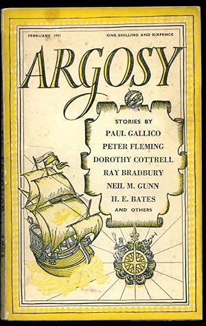 Seller image for Argosy | The Short Story Magazine of Complete Stories | Volume XII Number 2 | February, 1951 | H. E. Bates 'Sugar For The Horse'; James Thurber 'The Tortoise and the Hare'; Paul Gallico 'Never Take No For An Answer' for sale by Little Stour Books PBFA Member