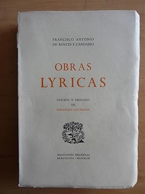 OBRAS LYRICAS