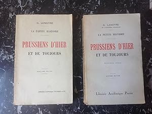 PRUSSIENS d'hier et de toujours . Ensemble complet en 2 volumes .