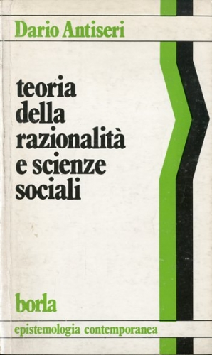 Seller image for Teoria della razionalita' e scienze sociali. for sale by LIBET - Libreria del Riacquisto