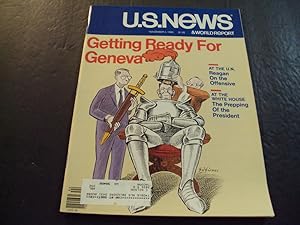 US News World Report Nov 4 1985 Getting Ready for Geneva