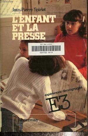Seller image for L'enfant et la presse for sale by Le-Livre