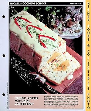 McCall's Cooking School Recipe Card: Eggs, Cheese 5 - Baked Macaroni-And-Cheese Loaf With Cheese ...