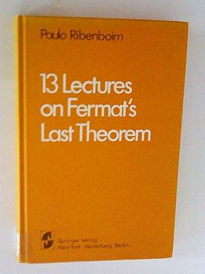 Imagen del vendedor de 13 Lectures on Fermat's Last Theorem a la venta por Livresse