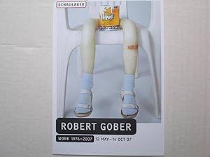 Imagen del vendedor de Robert Gober Work 1976 - 2007 Schlaulager 2007 Exhibition invite postcard a la venta por ANARTIST