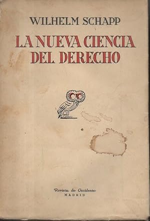 Imagen del vendedor de LA NUEVA CIENCIA DEL DERECHO. a la venta por Librera Javier Fernndez