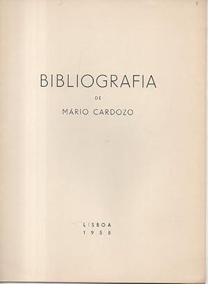 Imagen del vendedor de BIBLIOGRAFIA DE MARIO CARDOZO. a la venta por Librera Javier Fernndez