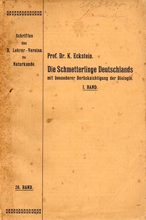 Seller image for Die Schmetterlinge Deutschlands mit besonderer Bercksichtigung for sale by Clivia Mueller