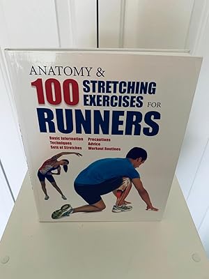 Immagine del venditore per Anatomy & 100 Stretching Exercises for Runners [FIRST EDITION, FIRST PRINTING] venduto da Vero Beach Books