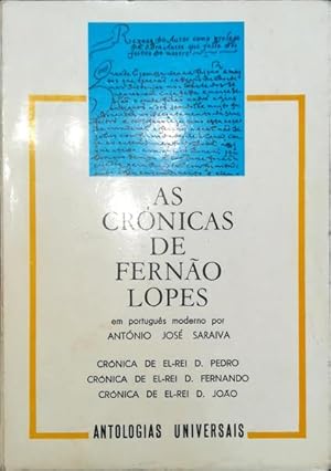 AS CRÓNICAS DE FERNÃO LOPES.