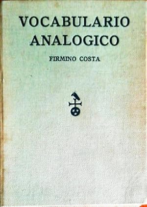 Seller image for VOCABULARIO ANALOGICO for sale by Livraria Castro e Silva