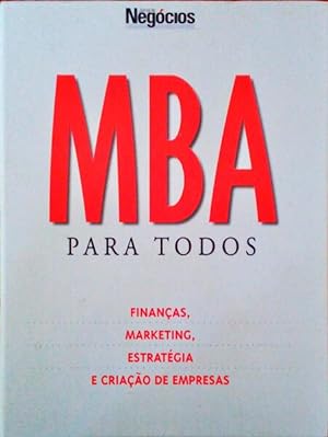 Immagine del venditore per MBA PARA TODOS. venduto da Livraria Castro e Silva