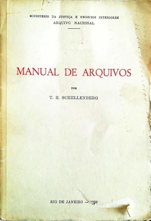 Imagen del vendedor de MANUAL DE ARQUIVOS. a la venta por Livraria Castro e Silva