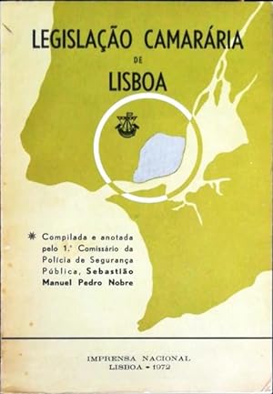 LEGISLAÇÃO CAMARÁRIA DE LISBOA.
