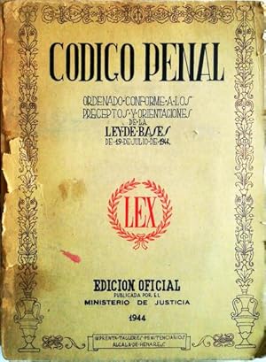 CODIGO PENAL DE 1944.