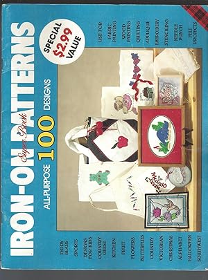 Seller image for Iron-on Patterns - 100 All Purpose Designs for sale by Vada's Book Store