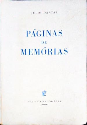 PÁGINAS DE MEMÓRIAS.