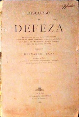 DISCURSO DE DEFEZA