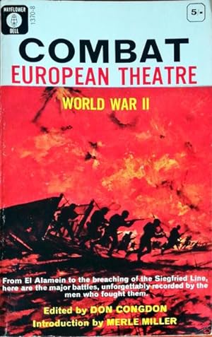 Bild des Verkufers fr COMBAT: EUROPEAN THEATRE WORLD WAR II. zum Verkauf von Livraria Castro e Silva