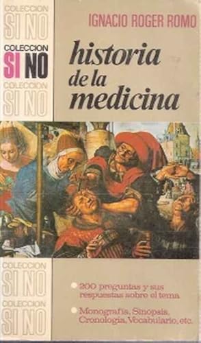 Imagen del vendedor de Historia de la medicina a la venta por SOSTIENE PEREIRA