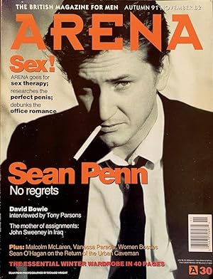 Arena magazine, Autumn 1991 (Sean Penn cover)