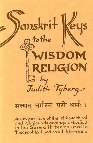 Bild des Verkufers fr Sanskrit Keys to the Wisdom Religion zum Verkauf von Bagatelle Books, IOBA