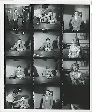 Bild des Verkufers fr Dragnet (35 original contacts sheets with approximately 410 images from the 1951-1959 television series) zum Verkauf von Royal Books, Inc., ABAA