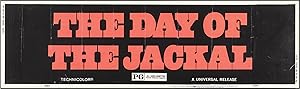 Imagen del vendedor de Day of the Jackal (Original banner poster for the 1973 film) a la venta por Royal Books, Inc., ABAA