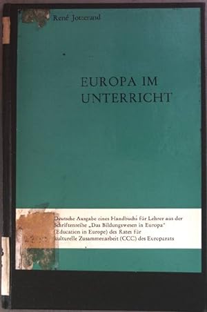 Seller image for Europa im Unterricht. Europische Schriften des Bildungswerks Europische Politik: Band 21. for sale by books4less (Versandantiquariat Petra Gros GmbH & Co. KG)