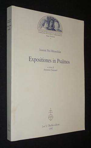 Bild des Verkufers fr Expositiones in Psalmos zum Verkauf von Abraxas-libris