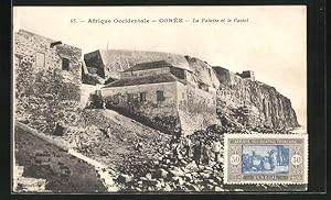 Ansichtskarte Goree, la Falaise et le Castel