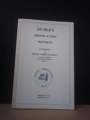 In memory of Henry Norris Russell. Sessions I and II of IAU Symposium No. 80, THE HR DIAGRAM, hel...