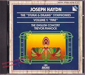 Bild des Verkufers fr Joseph Haydn - The English Concert: The "Sturm & Drang" Symphonies - Volume 1 "Fire" * CD * MINT * Trevor Pinnock zum Verkauf von Oldenburger Rappelkiste