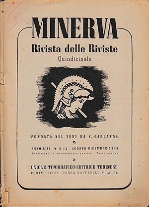 Minerva, rivista delle riviste. Periodico quindicinale, Volume LIII, 1943, n 8-12