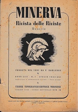 Minerva, rivista delle riviste. Periodico mensile, Volume LIII, 1943, n 7