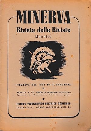 Minerva, rivista delle riviste. Periodico mensile, Volume LIV, 1945, n 1-2