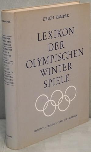 Imagen del vendedor de Lexikon der Olympischen Winterspiele. a la venta por Antiquariat Krikl