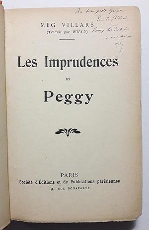 Les Imprudences de Peggy.