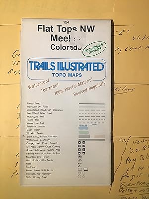 Seller image for Trails Illustrated - Colorado-Flat Tops NW Meeker Map for sale by Bristlecone Books  RMABA