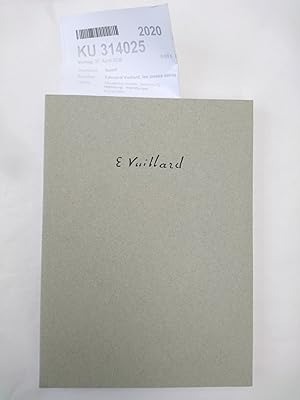 Edouard Vuillard, les tasses noires Arbeiten auf Papier 1903 - 1928, [Ausstellung der Staatlichen...